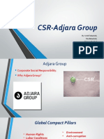 CSR-Adjara Group: By: Archil Tediashvili, Tiko Bakashvili, Mariam Chokheli, Ana Otinashvili
