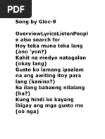 Halik Lyrics | PDF
