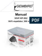 WNP RP 002 W - Manual