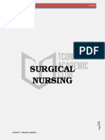 Surgical Nursing: Preoperative Teaching, Wound Healing, Operating Room Technique