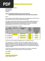 TDS Non-Deduction Declaration Format | PDF | Taxes | Income Tax