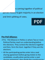 Pre-Poll Alliance