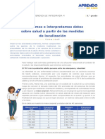 Planificacion Matematica 5to Experiencia4 Actividad12 Tabla de Frecuencias Vs Salud Ccesa007