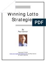 Winning Lotto Strategies