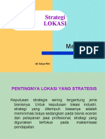 Pertemuan 4 - Strategi Lokasi