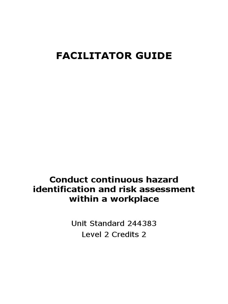 Continuous Risk Assessment Guide | PDF | Educational Assessment ...