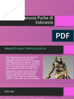 Manusia Purba Di Indonesia