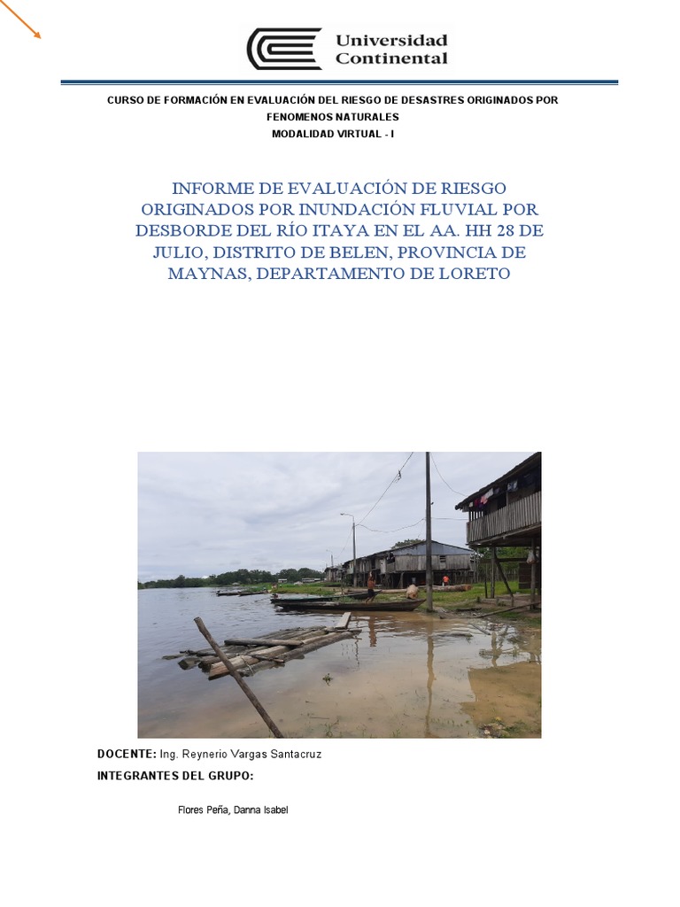 Evar 28 de Julio Modificado | PDF | Los bosques | Inundar