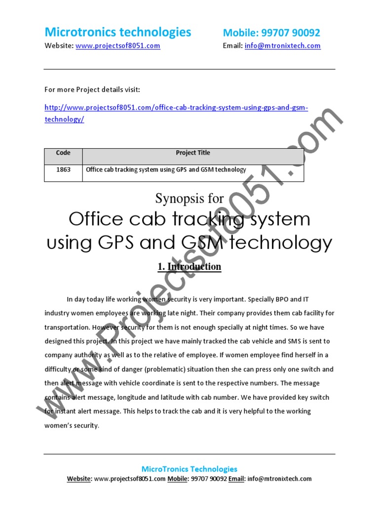 GPS & GSM Cab Tracking System | PDF | Mobile Phones | Liquid Crystal ...