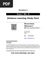 Download Tax Final Taxation 1 as at 5th October 2004 by Victor J Odongo SN51281712 doc pdf