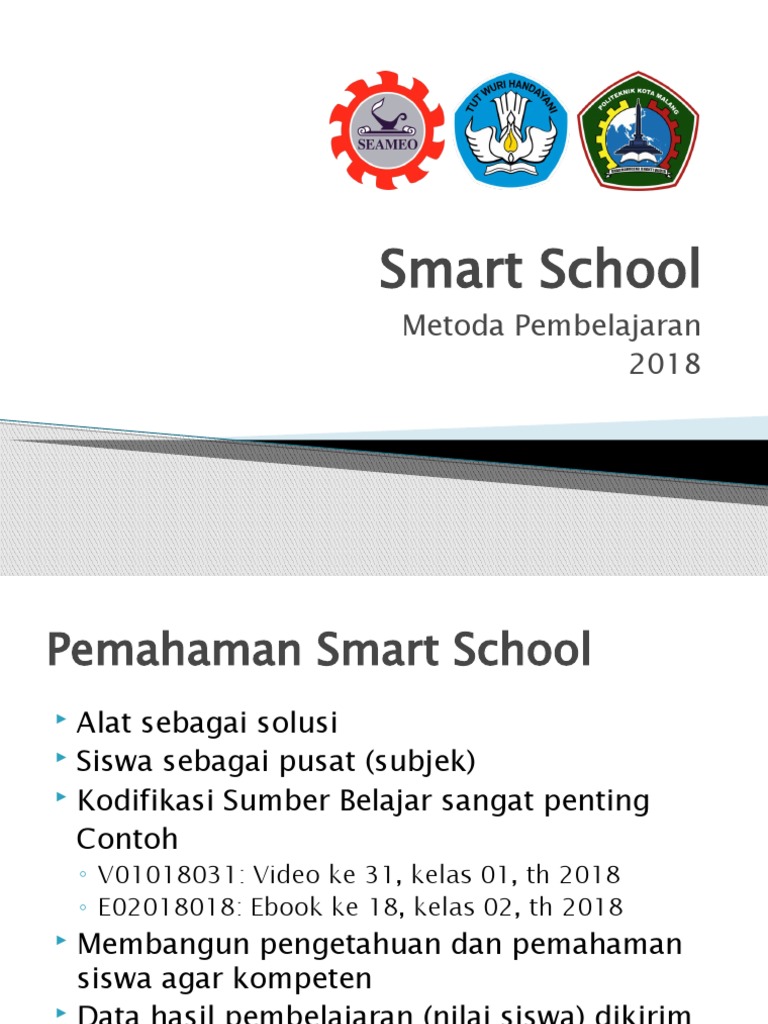 Metode Pembelajaran di Smart School | PDF | Bisnis