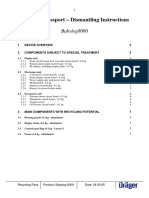 Recycling Passport - Dismantling Instructions: Babylog8000