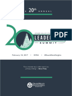 Leadership Summit Program Booklet 2016