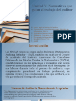 Unidad V: Normativas Que Guían El Trabajo Del Auditor