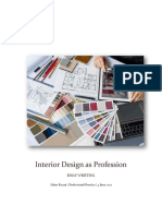 Interior Design As Profession