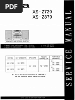 Sony XMC 6000 Service Manual | PDF