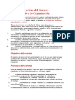 Control del proceso administrativo: objetivos, tipos y auditoría