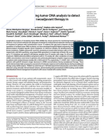 2019-Personalized Circulating Tumor DNA Analysis To Detect Residual Disease After Neoadjuvant Therapy in Breast Cancer