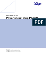 Power Socket Strip PSS300: Instructions For Use