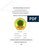 Laporan PKL Analisis Sistem Informasi Pendaftaran Rawat Jalan - Syarah Nurwahyuni - 00419004