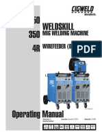Cigweldaeb Weldskill 250, 350 & Weldskill 4r Wirefeeder 0-5182 - Ae