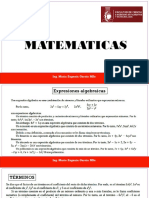MATERIAL DE CLASE SEMANA 2 expresiones algebraicas 
