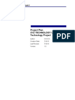 PMC4 - 2.2 - Sample Project Plan