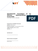 Project Charter - Actualizacion Tecnologica - INVERMEDIA