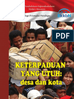 Buku Bagi Pramuka PANDEGA _ Keterpaduan Yang Utuh - Desa dan Kota (2015)