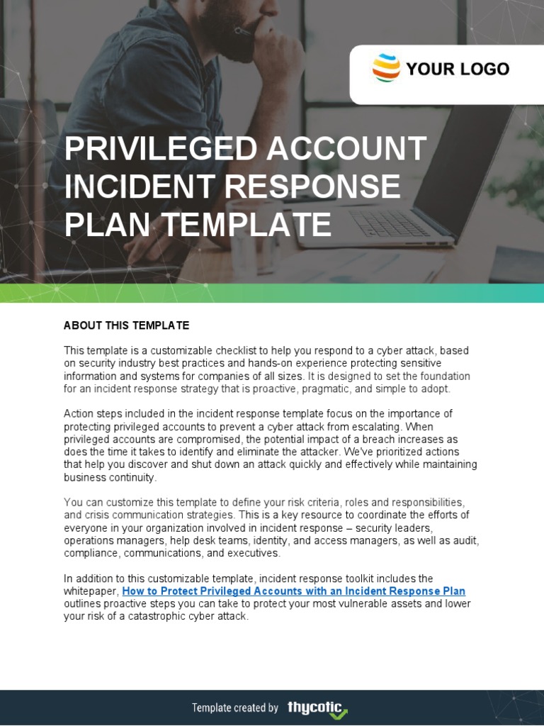 Privileged Account Incident Response Plan | PDF | Computer Security ...