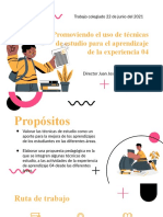 Promoviendo El Uso de Técnicas de Estudio Para El Aprendizaje de La Experiencia 04