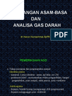 Keseimbangan Asam-Basa Dan Agd