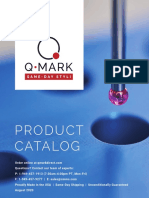 Q-Mark Manufacturing Product Catalog - Version August 2020-SM