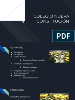 Colegio Nueva Constitución BIM 3D