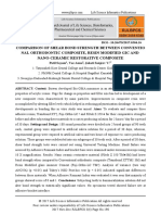 Comparison of Shear Bond Strength Between Conventio Nal Orthodontic Composite, Resin Modified Gic and Nano-Ceramic Restorative Composite