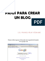 Creemos Un Blog P1