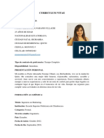 Curriculum Vitae Paola Naranjo 2020