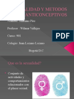 Sexualidad y Metodos Anticonceptivos