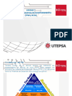 Unidad 7 Tecnicas y Folosofias de Mantenimiento (Tpm y Rcm)