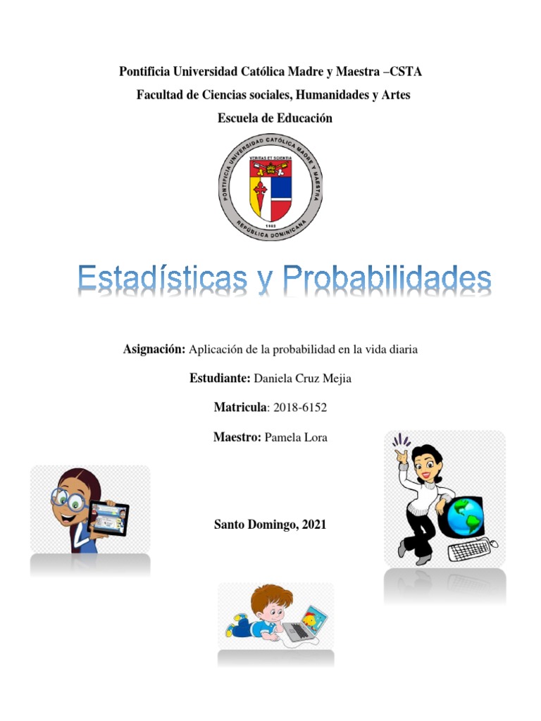 Aplicación de La Probabilidad en La Vida Diaria | PDF | Probabilidad ...