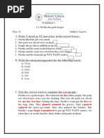 A. Write T (True) or NT (Not True) in The Correct Boxes