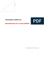 Maqueta Del Programa Formativo