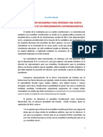 Texto4 Una Comisión Bicameral Para Generar Una Nueva Constitución Es Un Procedimiuento Antidemocrático, Foro Por La AC, Marzo de 2014