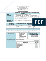 Actividades de La Semana 29 y 30