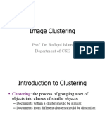 Image Clustering: Prof. Dr. Rafiqul Islam Department of CSE