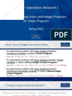 2b.modeling Linear and Integer Programs
