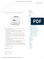 Reset Toner and Drum For OKI C8600enlish