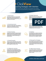 Teaching & Learning Strategies With Clickview: 6. Multiple Exposures 1. Setting Goals