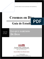 CreemosEnDios Leccion1 GuiaDeEstudio Espanol