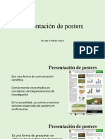 Presentacion de Posters